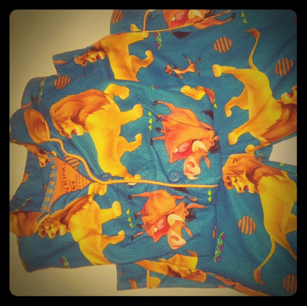 The Lion King Boys Lion King Simba Pajamas